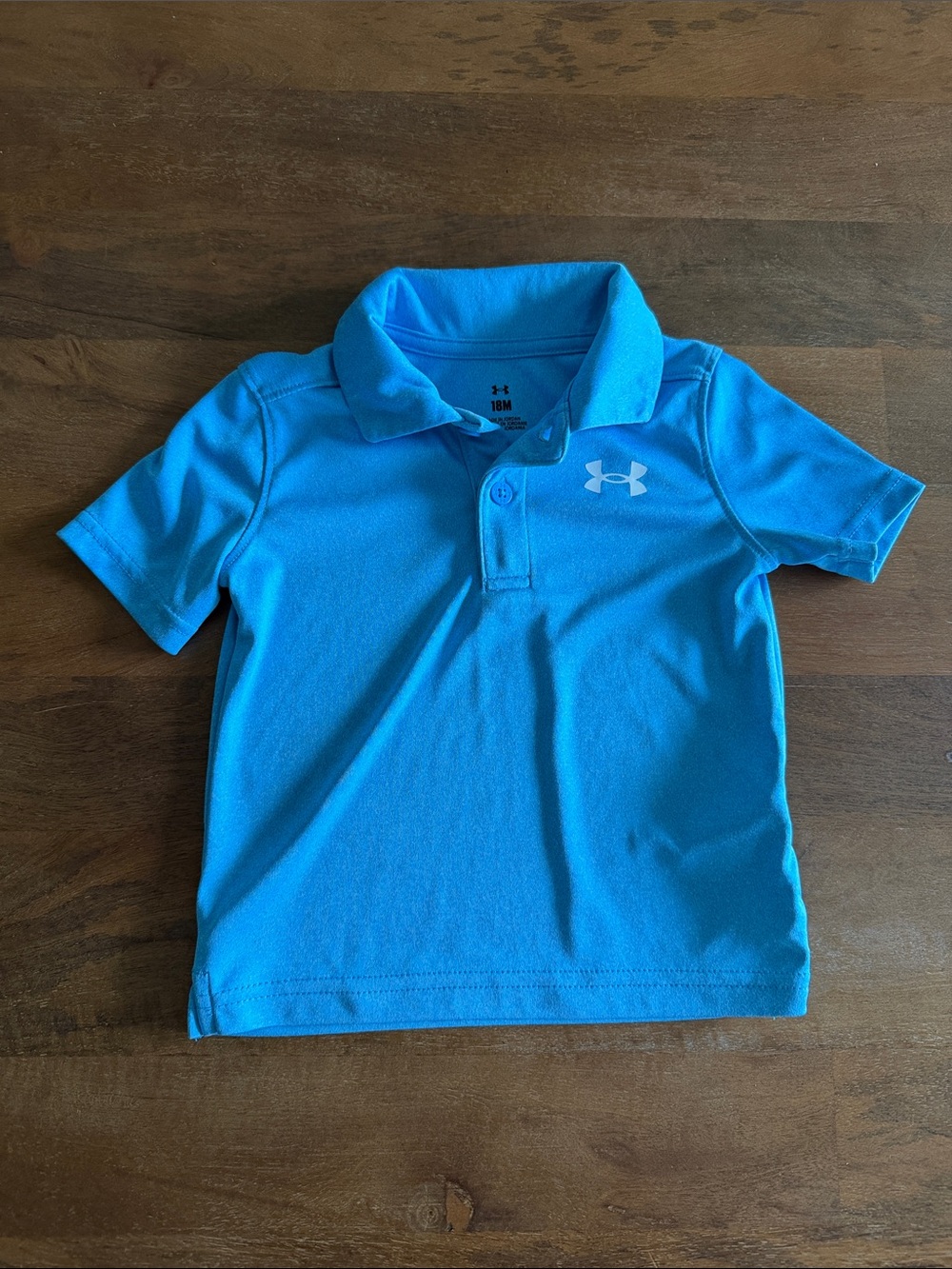 Under Armour Boys' Blue Polo Shirt